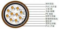 熱電偶電纜,多對(duì)分屏蔽/總屏蔽加鎧裝熱電偶補(bǔ)償電纜線(xiàn)